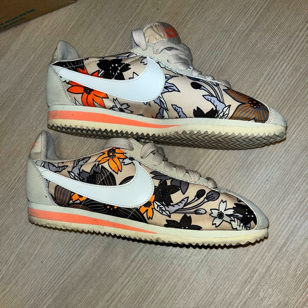 Floral Nike Sneakers